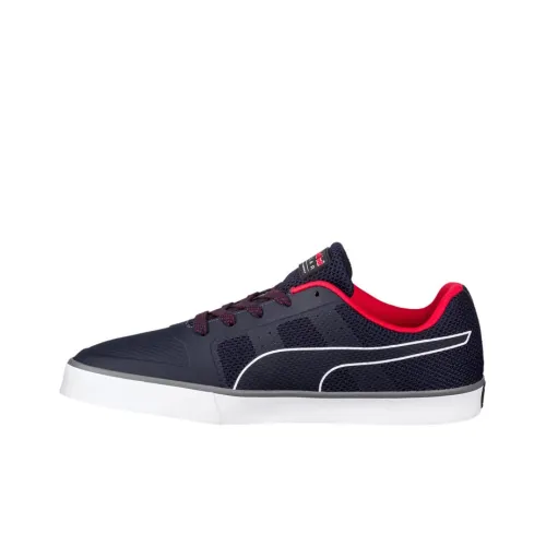 PUMA Red Bull Skateboard Shoes Men Low-Top Dark Blue