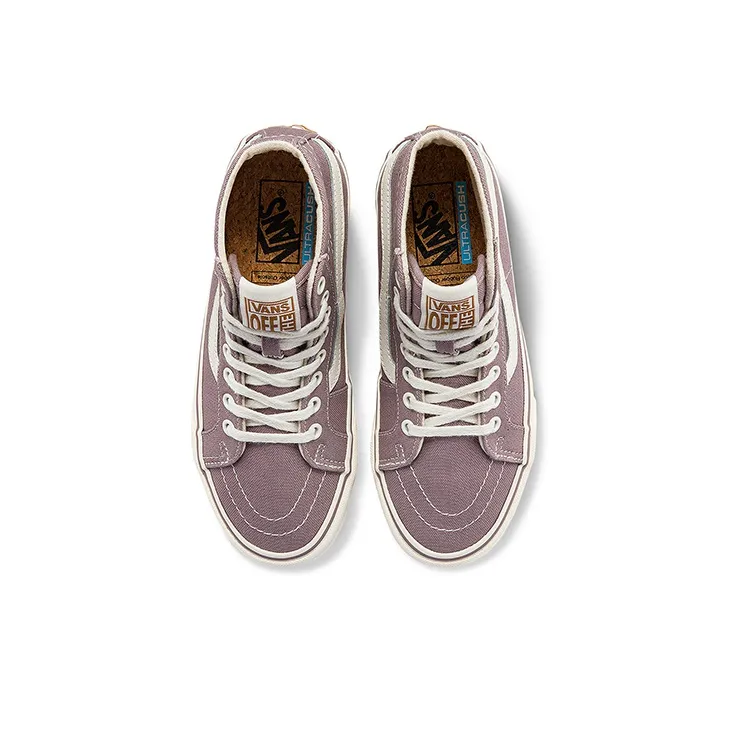 Vans Unisex SK8 HI High Top Sneakers Purple-2
