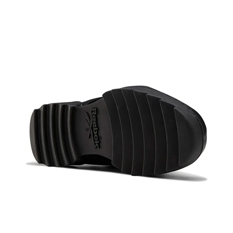 Reebok Exofit Hi Plus Ripple Leather 'Triple Black'-4