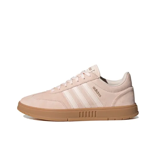 Adidas Neo Gradas Skateboard Shoes Women's Low-Top Nude Pink