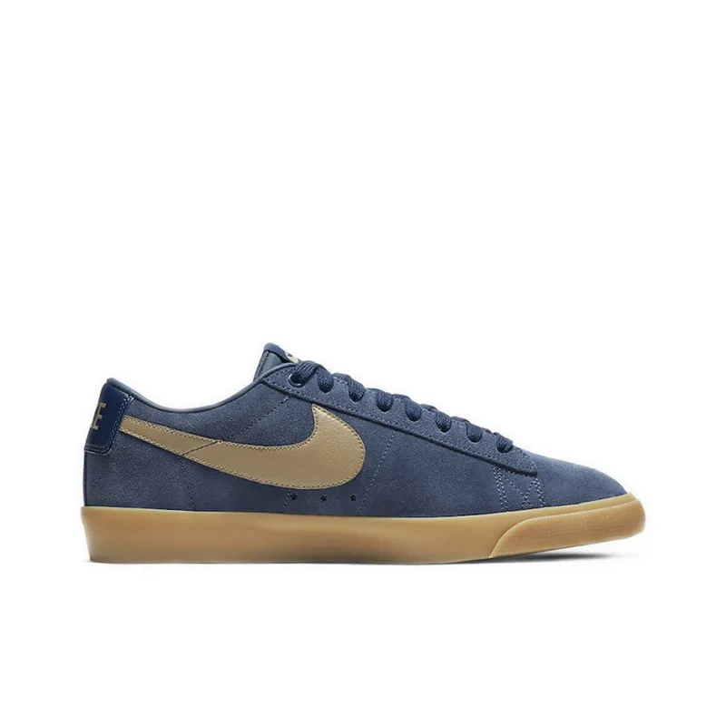 Nike Sb Blazer Low Gt Navy Gum-1