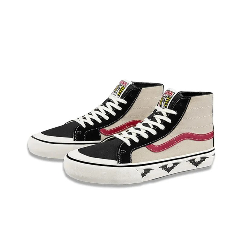 Vans SK8 Hi 138 Decon Sf 'Black Grey Pink'-2