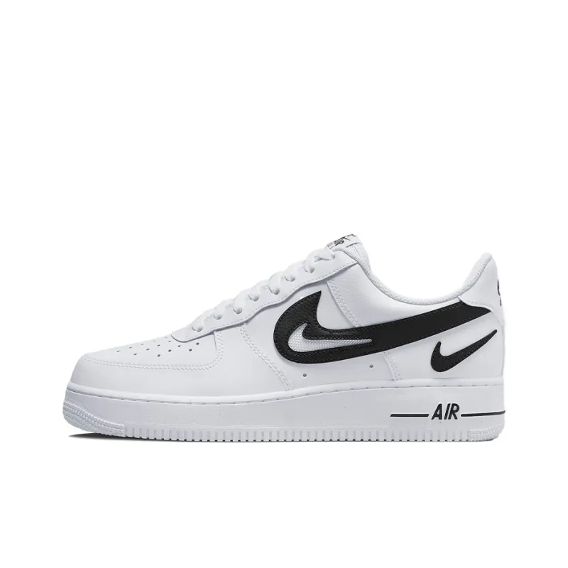 Nike Air Force 1 Low '07 Fm Cut Out Swoosh White Black-0