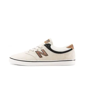 New Balance NB Quincy 254 Skateboard Shoes Men Low-Top Stone White/Tan