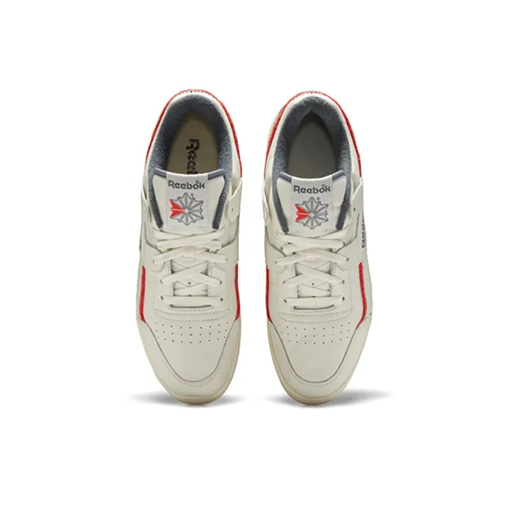 Reebok Workout Plus White Skate Shoes-3
