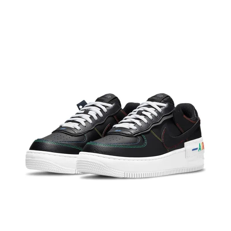 Nike Air Force 1 Low Shadow Black Opti Yellow Women's-2
