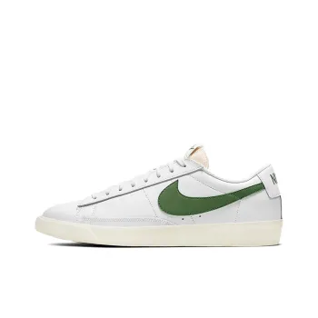 Nike Blazer Low Leather White Forest Green