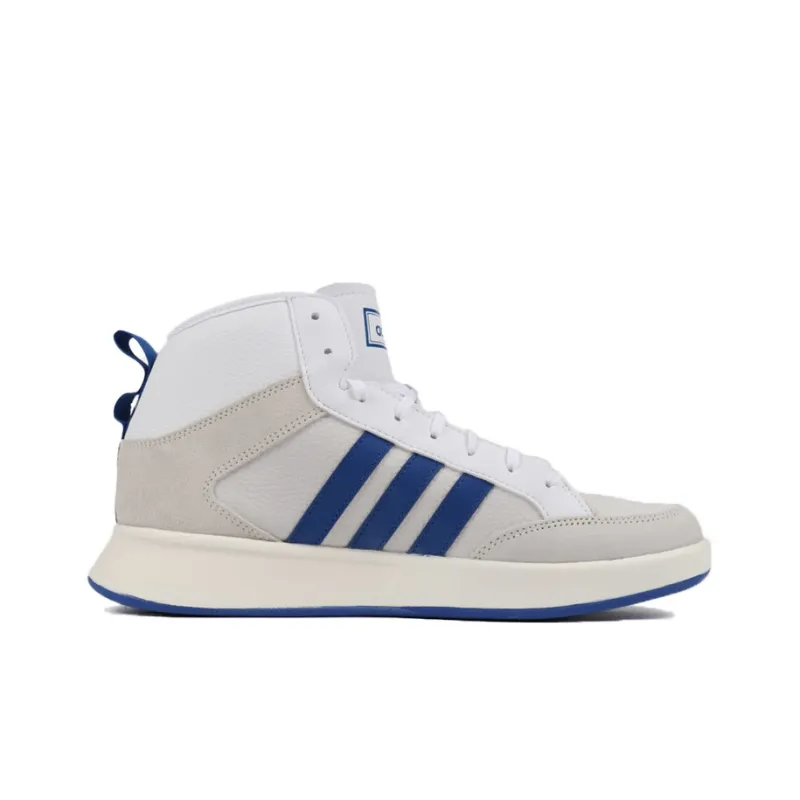 Adidas Court80s Mid White/Blue-1