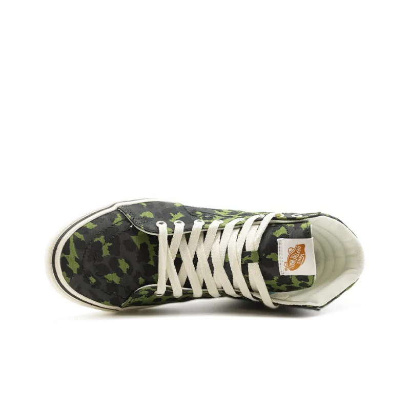 Vans Sk8 Hi Comfycush Xld Leopard Cactus Scarab-2