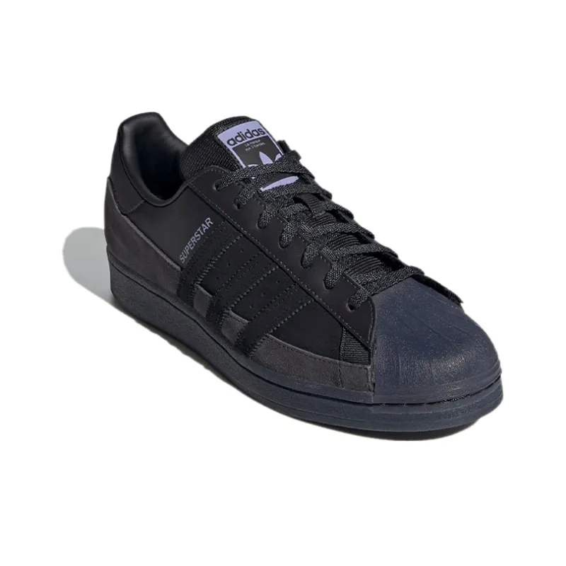 Adidas Superstar Smooth Leather And Suede-2