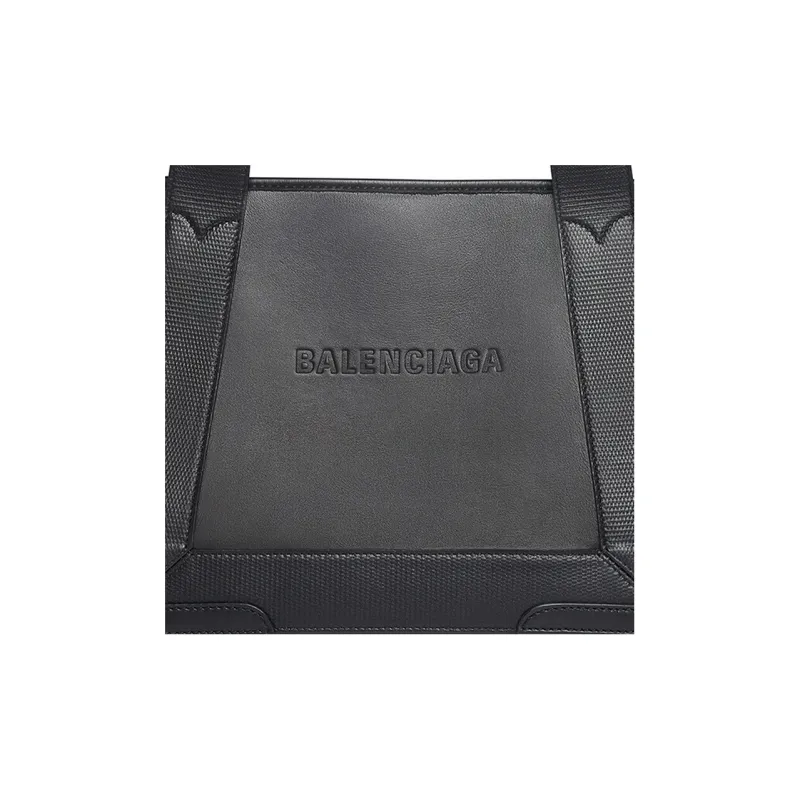 Balenciaga Logo Embossed Large Tote Bag-4