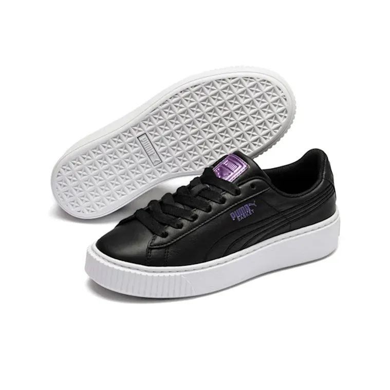 PUMA Platform Twilight Wns 'Black Purple' Women's-3