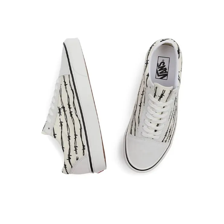 Old Skool Vans 36 Dx 'Anaheim Factory Barbed Wire' Women's-3