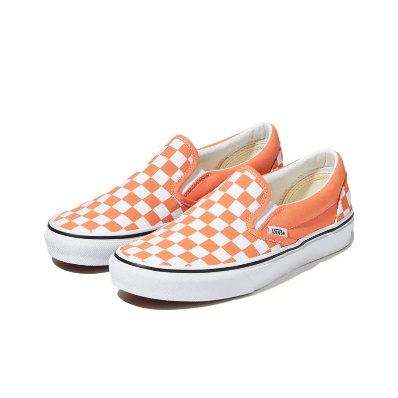 Slip On Classic Vans 'Checkerboard Cadmium Orange'-2