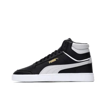 PUMA Shuffle Mid Wtr 'Black White Team Gold'