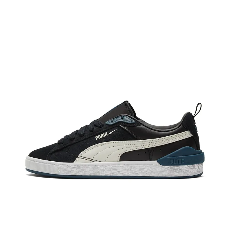 PUMA Unisex Suede Bloc Sneakers Black-0