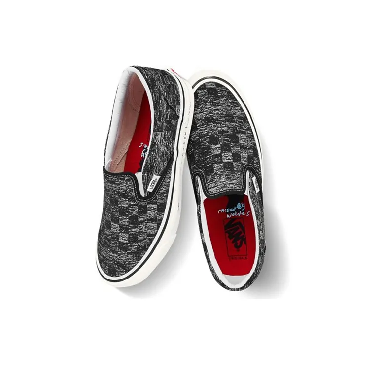 Vans Classic Slip On Lx Jim Goldberg Tv Static-3