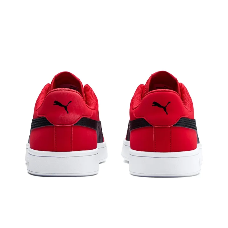 PUMA Smash V2 Buck Black/Red-3
