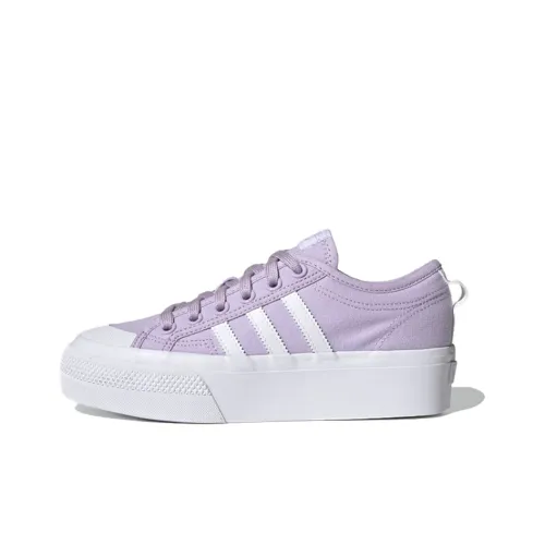 Adidas Originals Nizza Platform 'Purple White' Women's