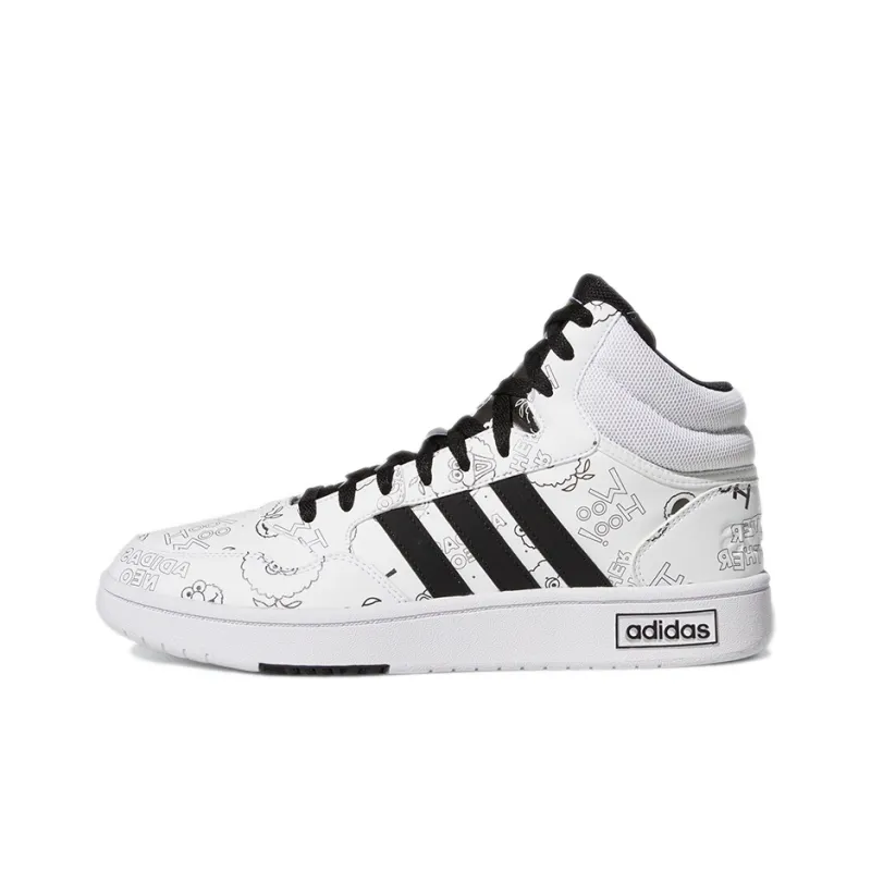 Adidas Neo Hoops 3.0 Mid 'White Black'-0