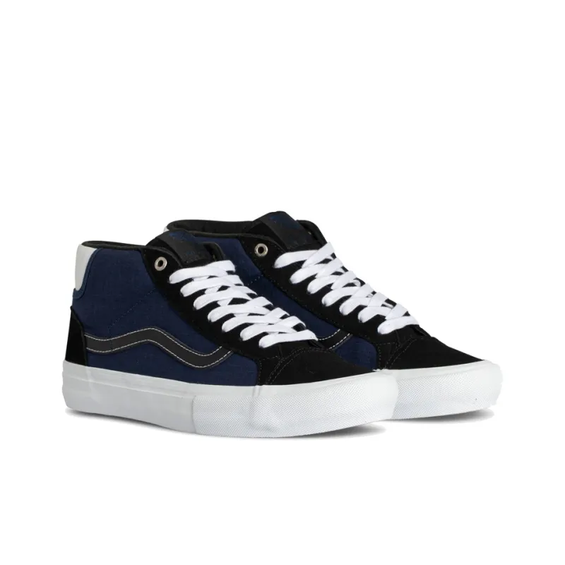 Vans Streetmachine X Mid Skool Pro 'Blue Black'-1