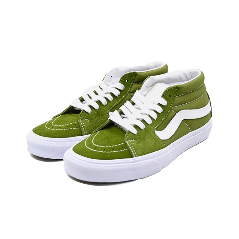 Vans Sk8 Mid Green Unisex Army Green-1