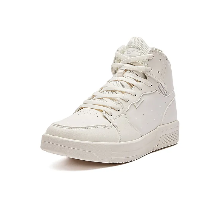 361° QU!KFOAM High Top Skateboard Shoes Women's Feather White-2