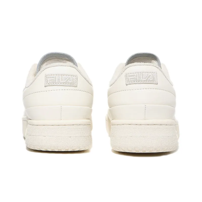 FILA ORIGINALE Coverage Wear Resistant Low Top Skateboard Shoes White-4