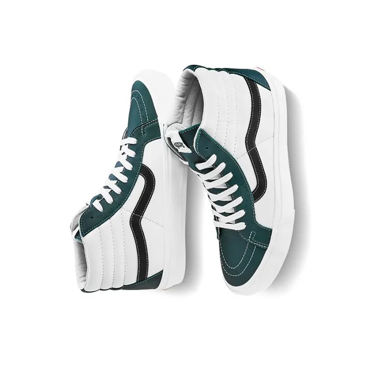 Vans Sk8 Hi Reissue Vlt Lx Evergreen Marshmallow-2