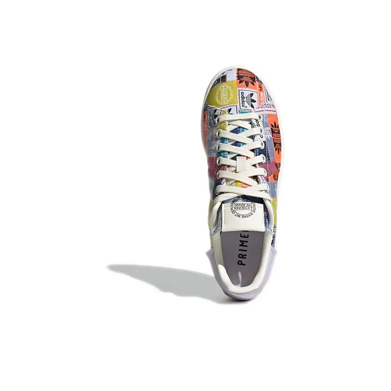 Stan Smith Women's Adidas Originals 'Patchwork Trefoils'-4
