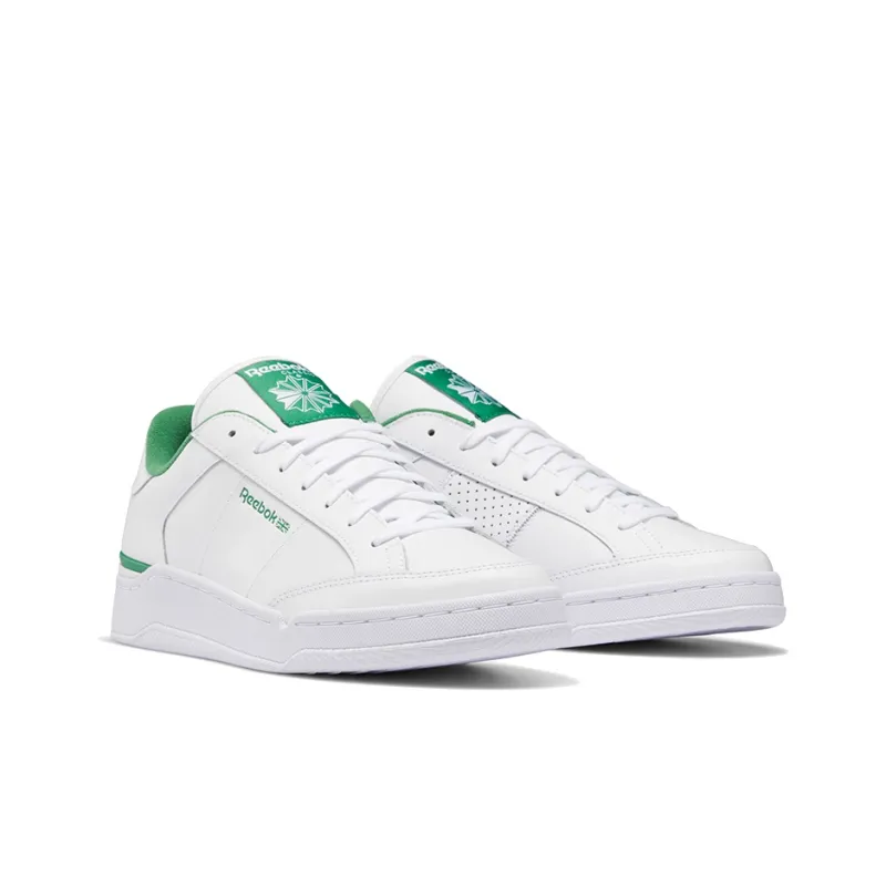 Reebok Ad Court Classic Casual Skate Shoes Green White-2
