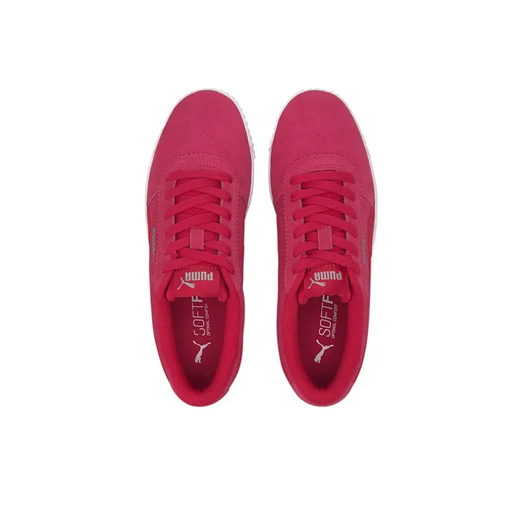 PUMA Carina Slim Suede Red Women's-2