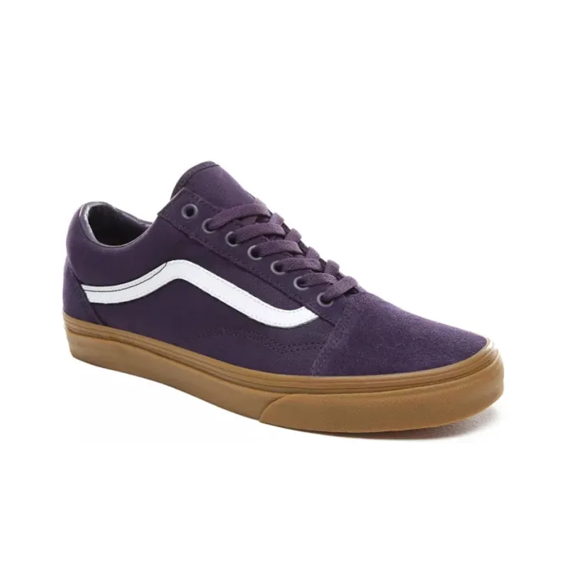 Vans Old Skool Thermal Lightweight Low Top Skateboard Shoes Unisex Purple-2