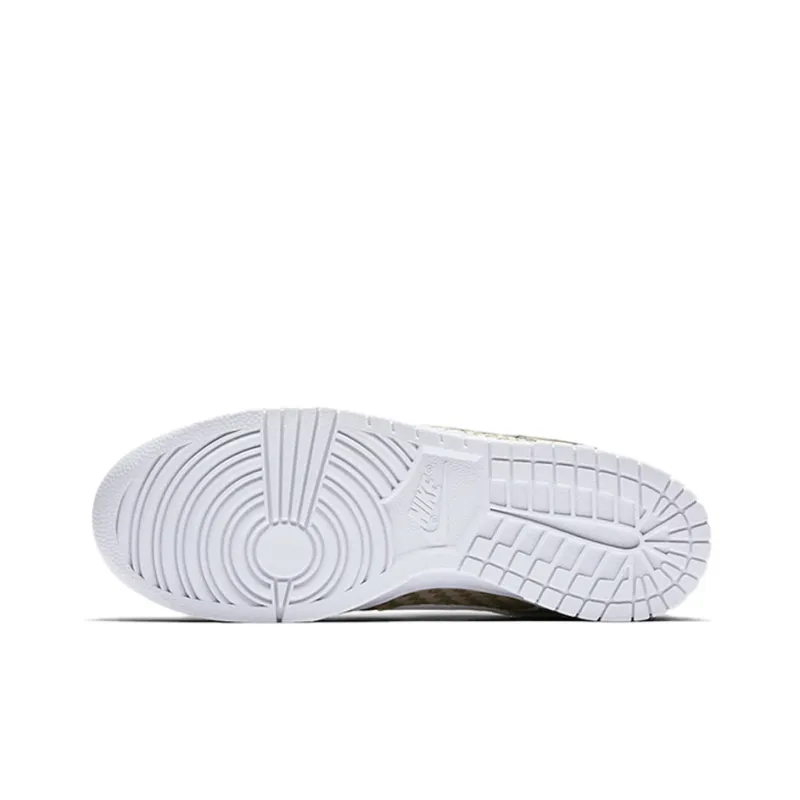 Nike Sb Dunk Low Woven Khaki White-5