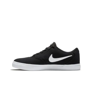 Nike Check Solarsoft Canvas Sb 'Black Platinum' Women's