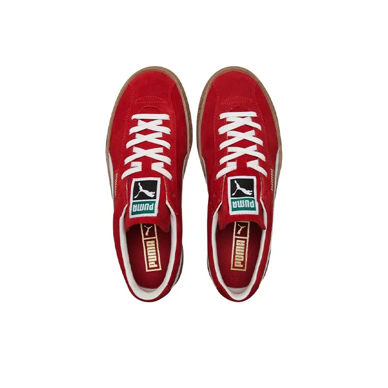 PUMA Unisex Muenster Og Sneakers Red/Brown-3