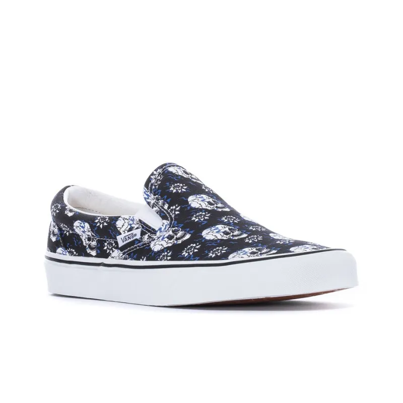 Vans Classic Slip On 'Flash Skull'-2