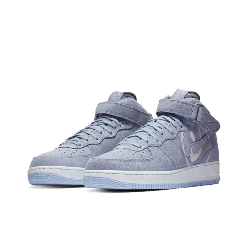 Nike Air Force 1 Mid Have A Nike Day Indigo Fog-2