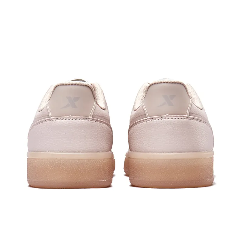 XTEP Life Performance Collection Low Top Skateboard Shoes Women's Light Pink-3