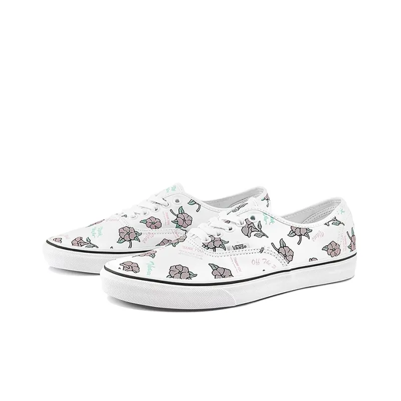 Vans Authentic Thank You Floral Print True White-1