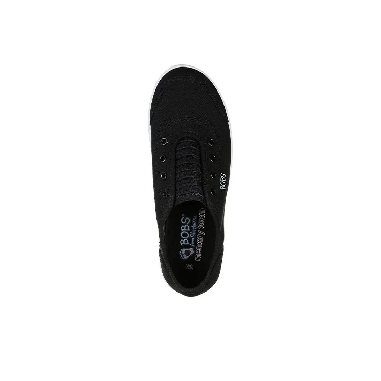 Skechers Bob's B Cute Low Top Sneakers Black/White Women's-2