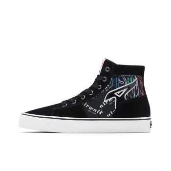 Airwalk Skateboard Shoes Men High-Top Black