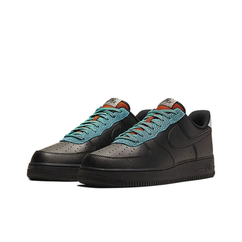 Nike Air Force 1 Low '07 LV8 Black Obsidian Mist Orange-2
