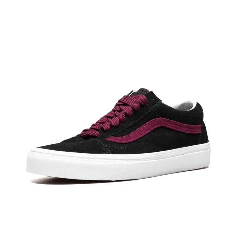 Vans Old Skool 'Oversized Lace Black Port Royale'-1