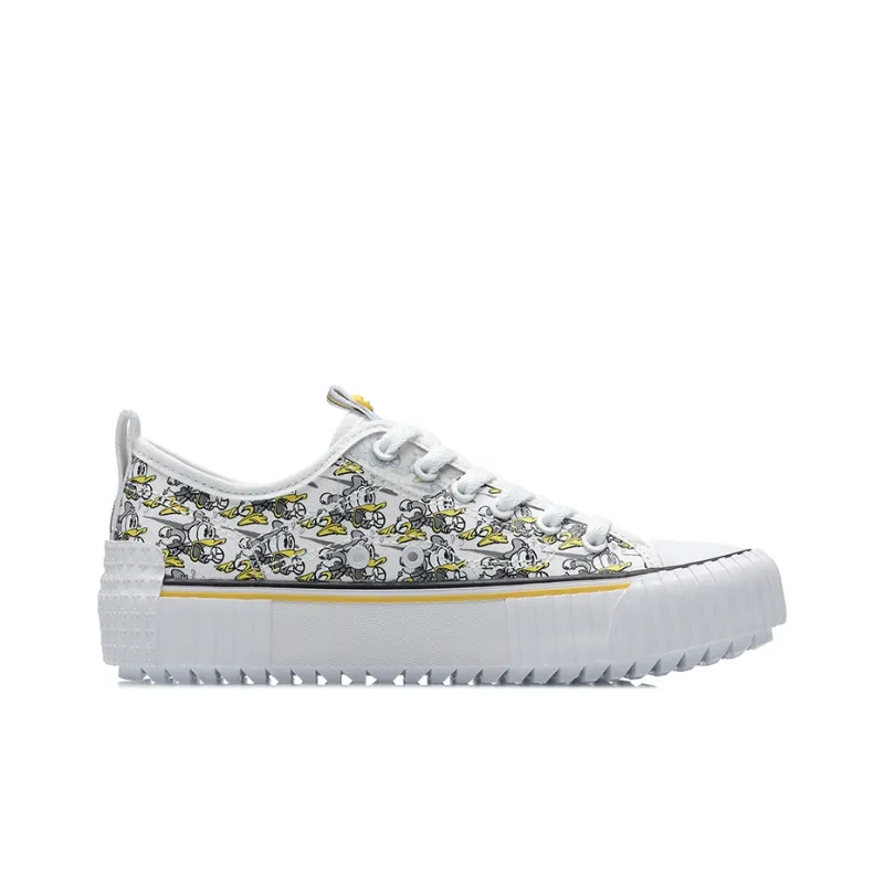 LINING X Disney Skate Shoes 'White Black' Women's-1