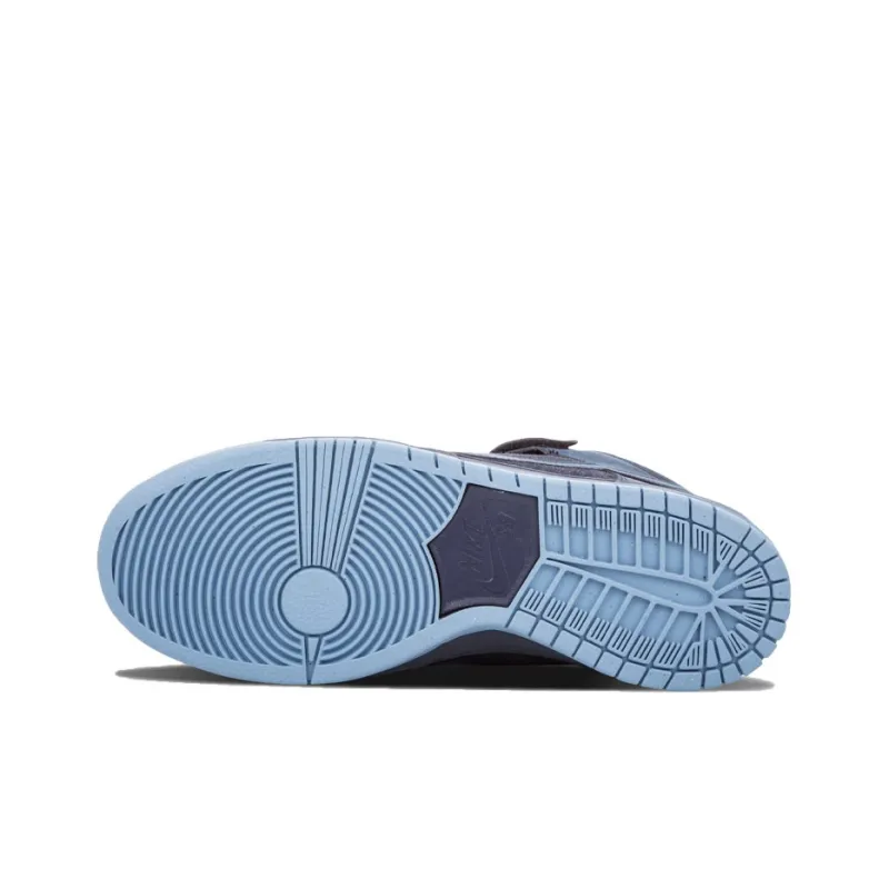 Nike Sb Dunk Mid Obsidian Navy Blue-3
