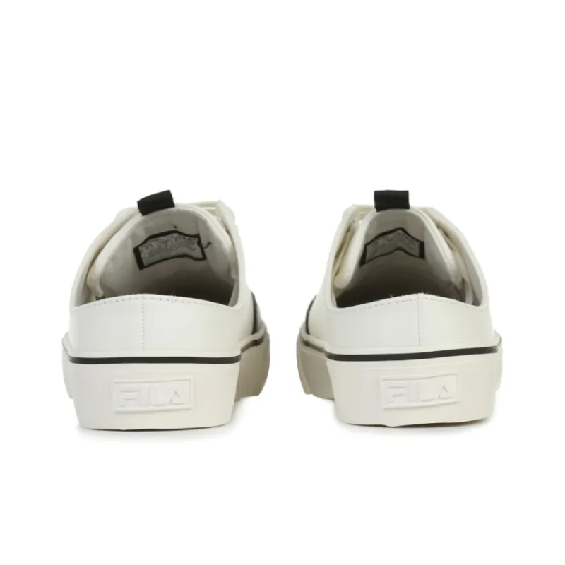 FILA Low Tops Skateboarding Shoes White Black Version 'White Black'-3