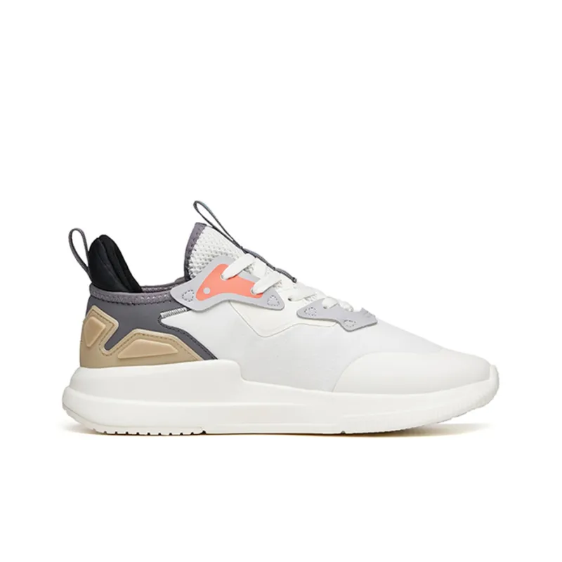 Anta Rejecting Mediocrity Anti-Slip And Wear-Resistant Breathable Low-Top Skateboard Shoes Men's Ivory White-1