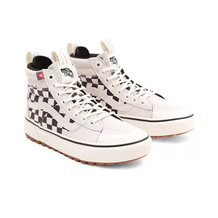 Vans Unisex SK8 HI Mte 2 Sneakers White/Grey-2
