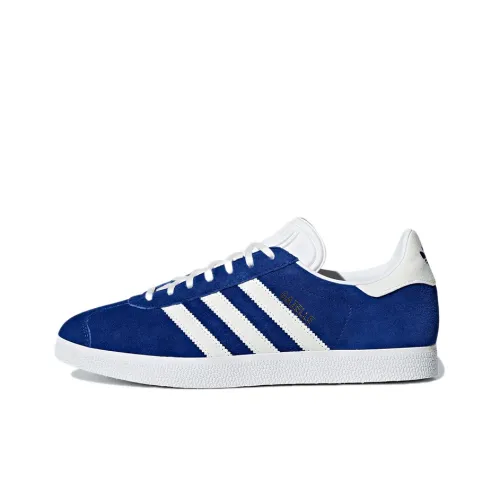 Adidas Originals Gazelle Skateboard Shoes Men Low-Top Blue/White